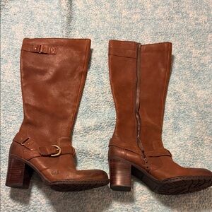 Born  Leather Knee-High Boots